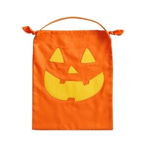 Pumpkin Glow-in-the-Dark Halloween Pillowcase Treat Bag - PBK